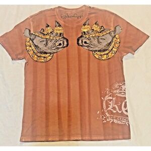 Key Closet Shirt Men's L Integrity Elephant Metal Studded Tshirt Y2K Grunge Art